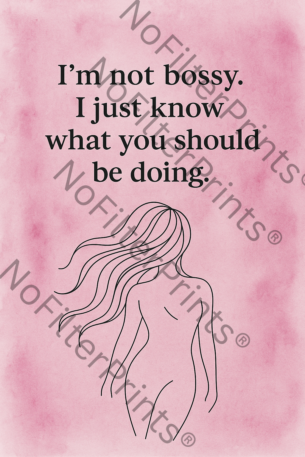 I’m not bossy – I just know what you should be doing