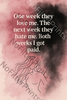 „One week they love me. The next week they hate me. Both weeks I got paid.“